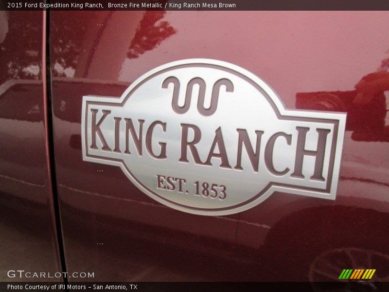 Bronze Fire Metallic / King Ranch Mesa Brown 2015 Ford Expedition King Ranch