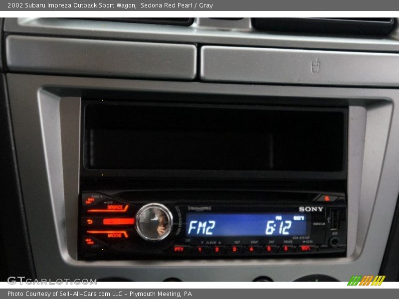 Sedona Red Pearl / Gray 2002 Subaru Impreza Outback Sport Wagon