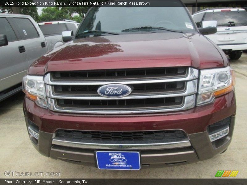 Bronze Fire Metallic / King Ranch Mesa Brown 2015 Ford Expedition King Ranch