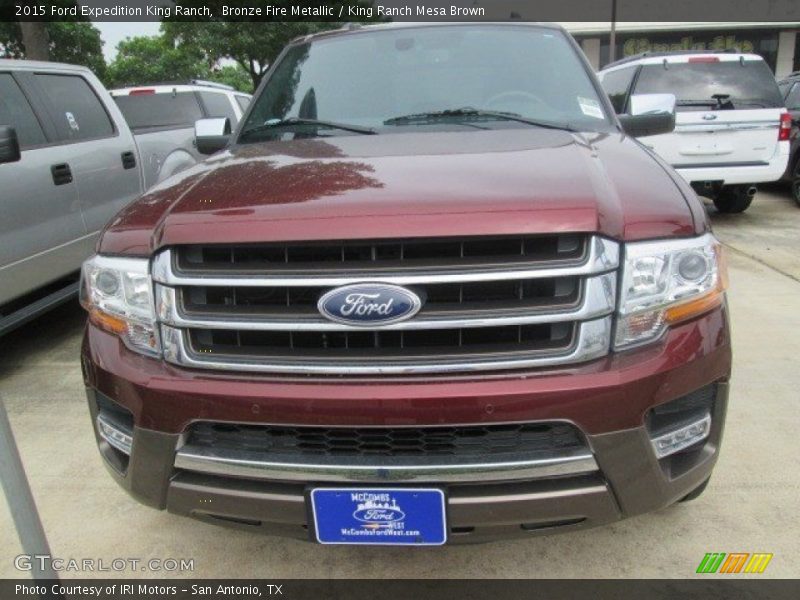 Bronze Fire Metallic / King Ranch Mesa Brown 2015 Ford Expedition King Ranch