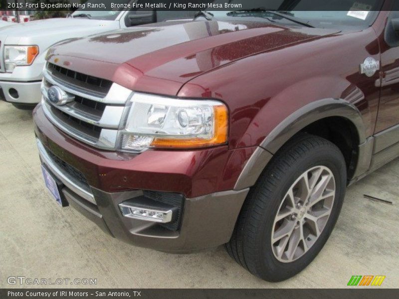 Bronze Fire Metallic / King Ranch Mesa Brown 2015 Ford Expedition King Ranch