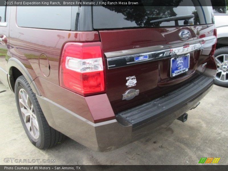 Bronze Fire Metallic / King Ranch Mesa Brown 2015 Ford Expedition King Ranch