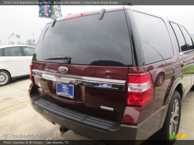 Bronze Fire Metallic / King Ranch Mesa Brown 2015 Ford Expedition King Ranch
