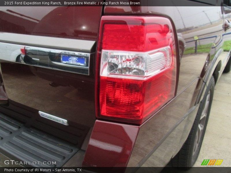 Bronze Fire Metallic / King Ranch Mesa Brown 2015 Ford Expedition King Ranch
