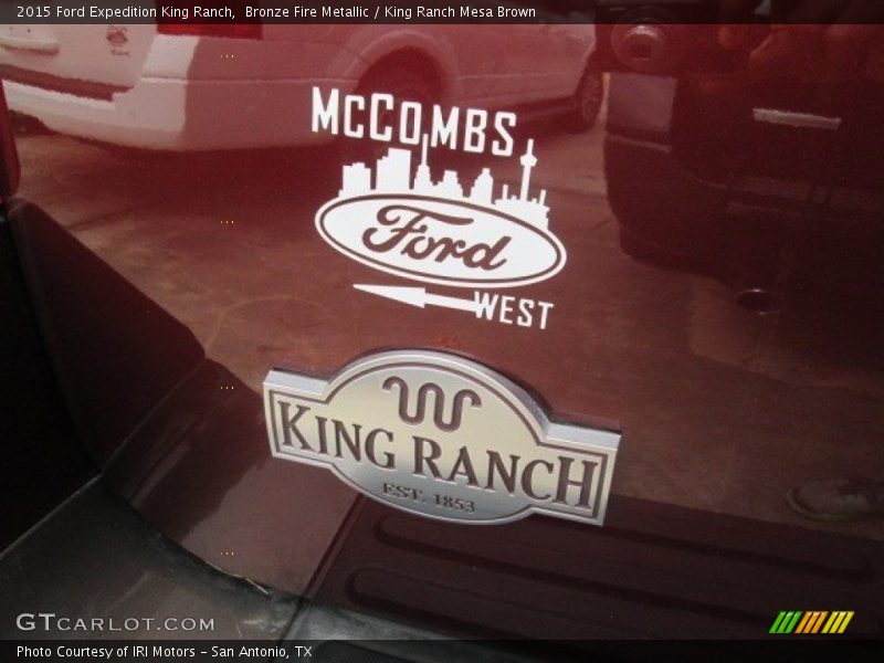 Bronze Fire Metallic / King Ranch Mesa Brown 2015 Ford Expedition King Ranch
