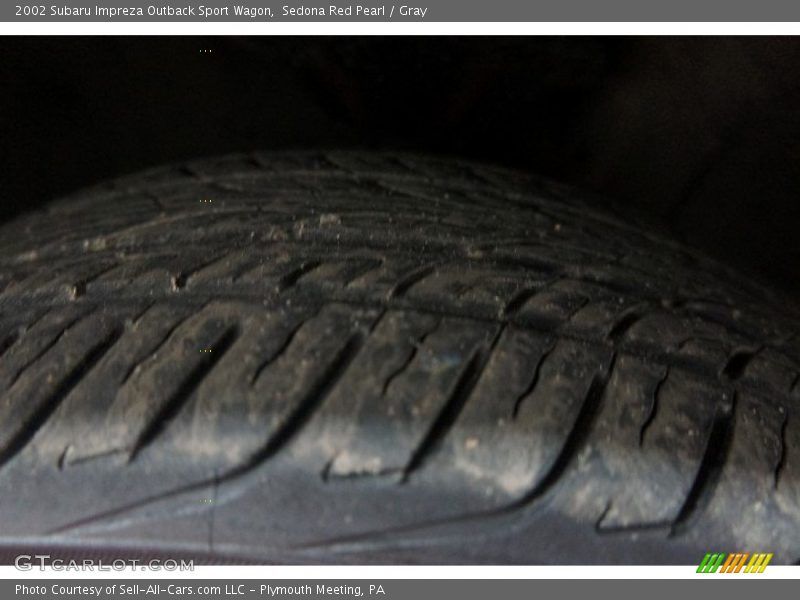 Sedona Red Pearl / Gray 2002 Subaru Impreza Outback Sport Wagon
