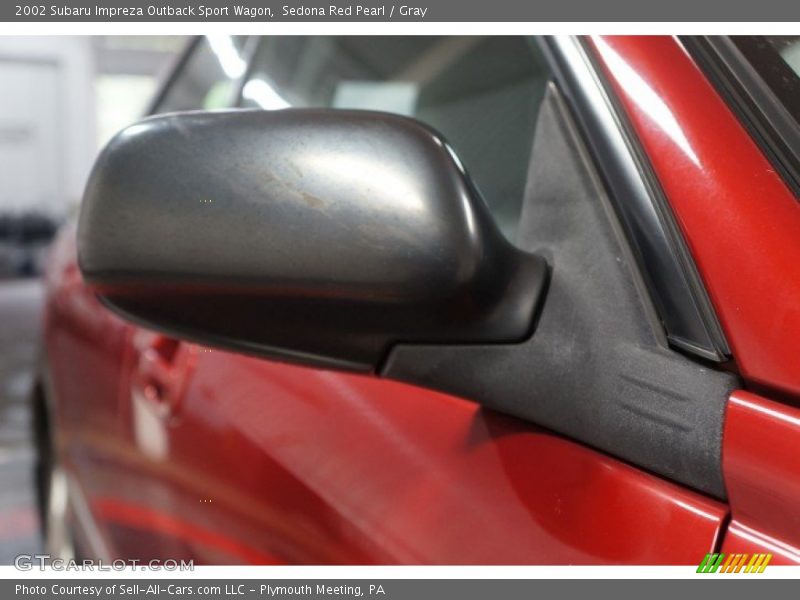 Sedona Red Pearl / Gray 2002 Subaru Impreza Outback Sport Wagon