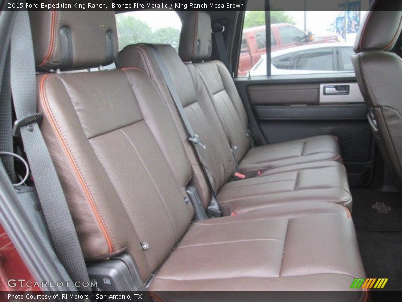 Bronze Fire Metallic / King Ranch Mesa Brown 2015 Ford Expedition King Ranch