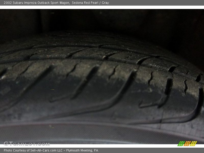 Sedona Red Pearl / Gray 2002 Subaru Impreza Outback Sport Wagon