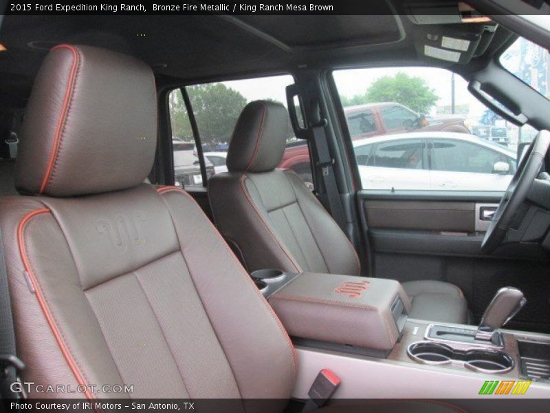 Bronze Fire Metallic / King Ranch Mesa Brown 2015 Ford Expedition King Ranch