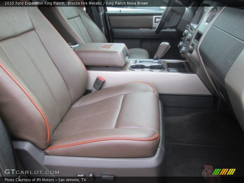 Bronze Fire Metallic / King Ranch Mesa Brown 2015 Ford Expedition King Ranch