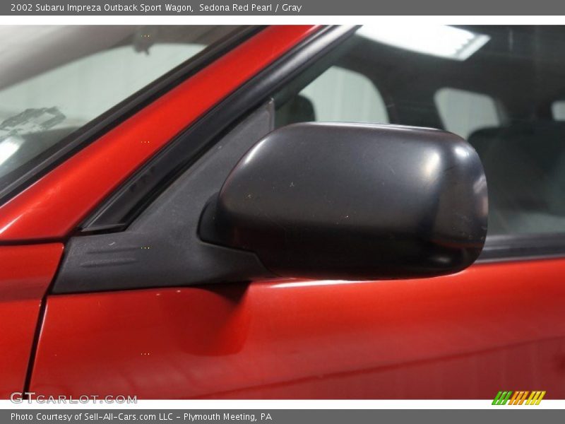 Sedona Red Pearl / Gray 2002 Subaru Impreza Outback Sport Wagon
