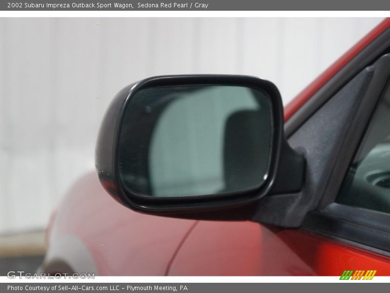 Sedona Red Pearl / Gray 2002 Subaru Impreza Outback Sport Wagon