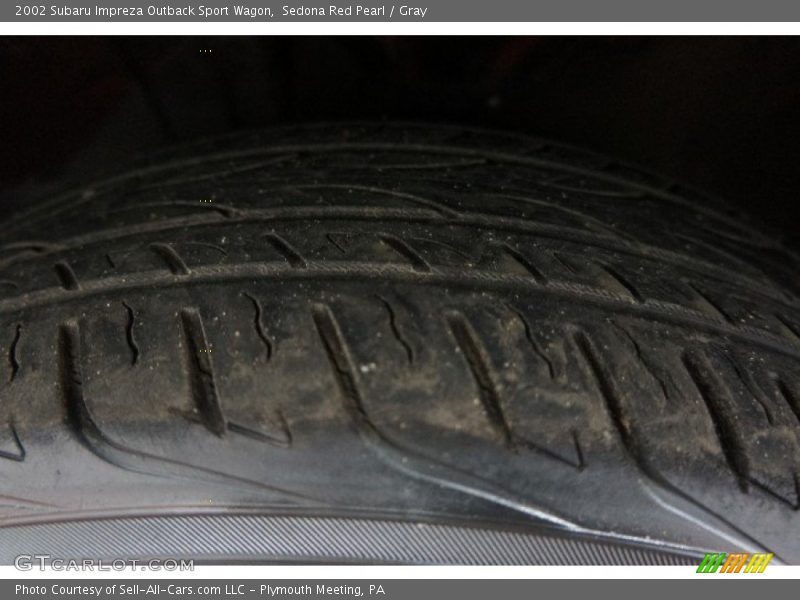 Sedona Red Pearl / Gray 2002 Subaru Impreza Outback Sport Wagon