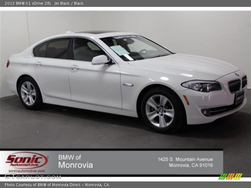 Jet Black / Black 2013 BMW X1 sDrive 28i