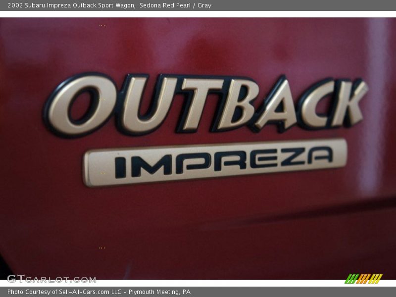 Sedona Red Pearl / Gray 2002 Subaru Impreza Outback Sport Wagon