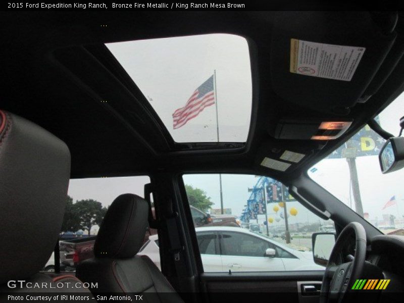 Bronze Fire Metallic / King Ranch Mesa Brown 2015 Ford Expedition King Ranch