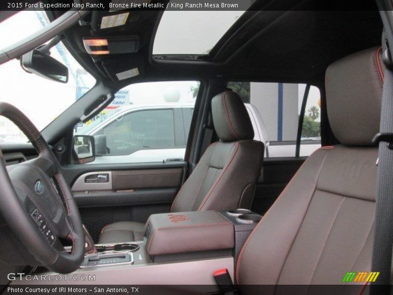 Bronze Fire Metallic / King Ranch Mesa Brown 2015 Ford Expedition King Ranch