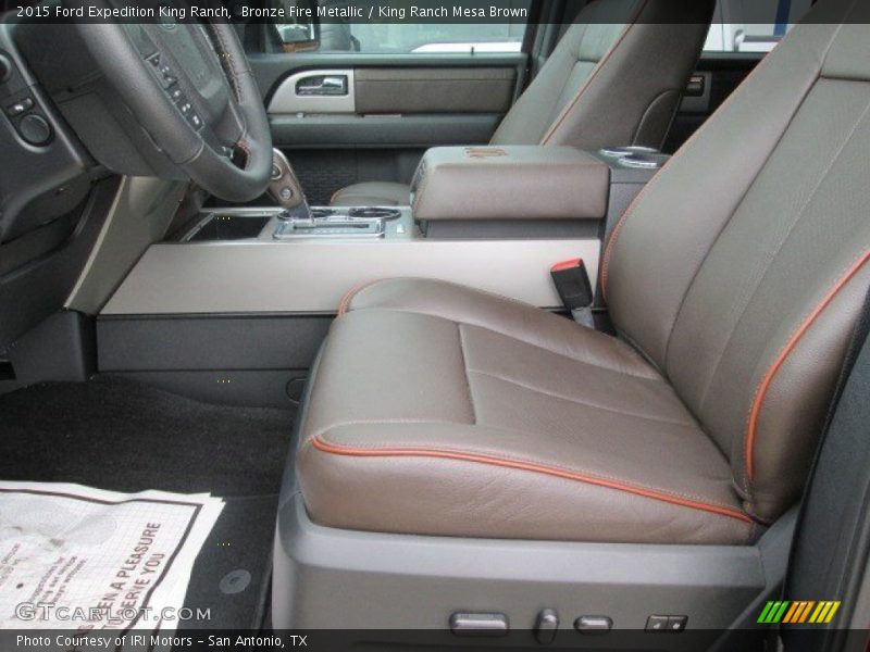 Bronze Fire Metallic / King Ranch Mesa Brown 2015 Ford Expedition King Ranch