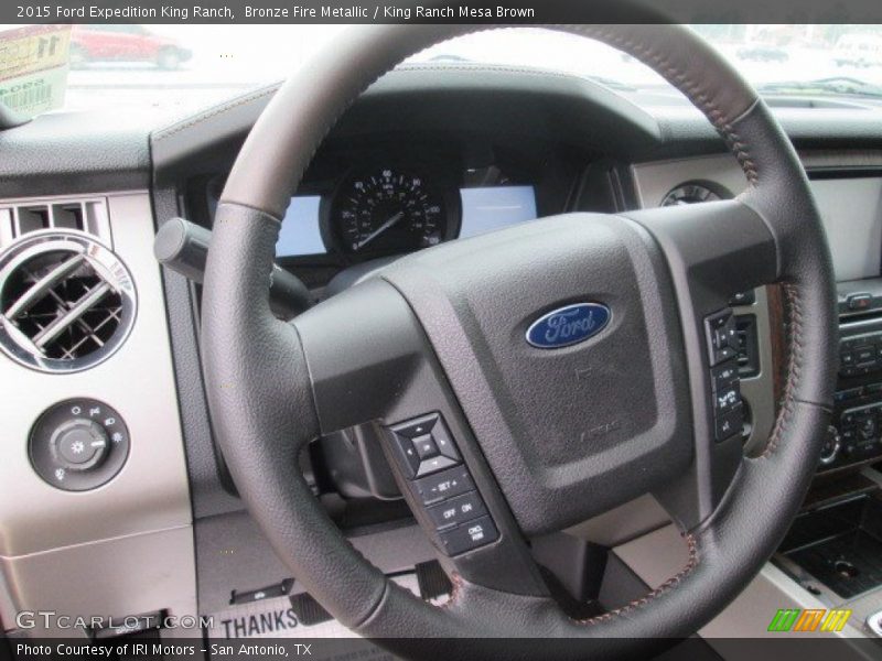 Bronze Fire Metallic / King Ranch Mesa Brown 2015 Ford Expedition King Ranch
