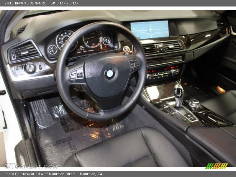 Jet Black / Black 2013 BMW X1 sDrive 28i