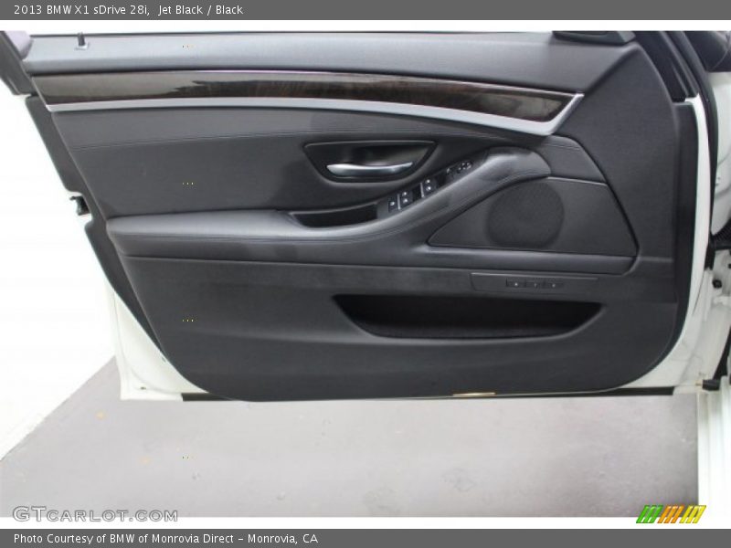 Jet Black / Black 2013 BMW X1 sDrive 28i