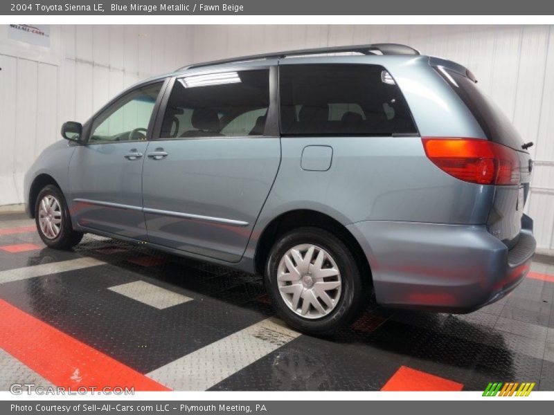 Blue Mirage Metallic / Fawn Beige 2004 Toyota Sienna LE
