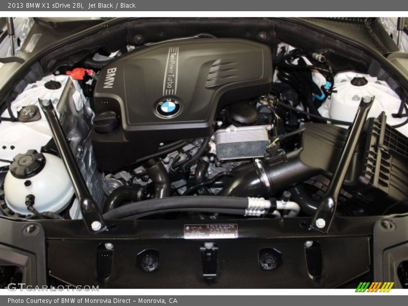 Jet Black / Black 2013 BMW X1 sDrive 28i