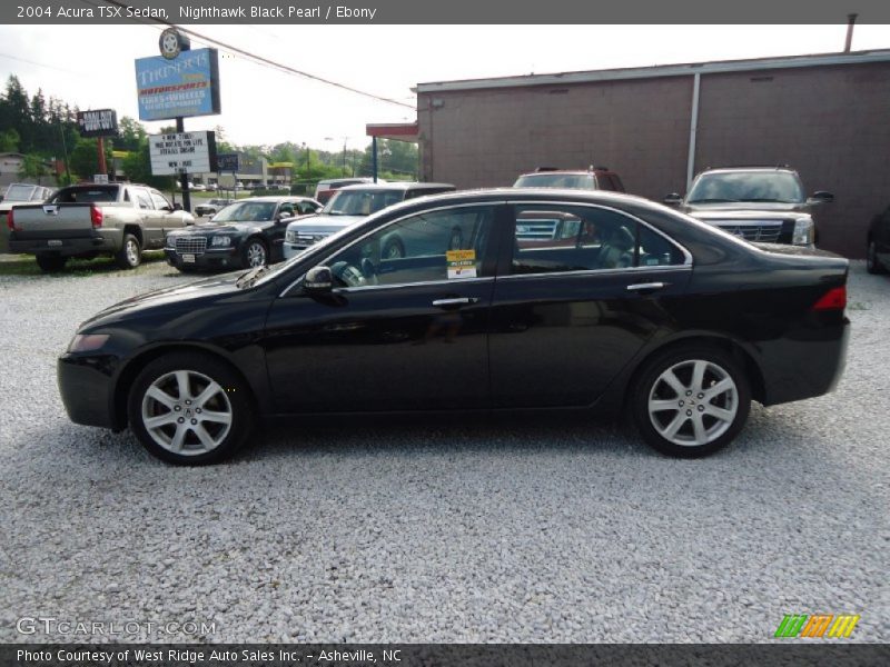 Nighthawk Black Pearl / Ebony 2004 Acura TSX Sedan