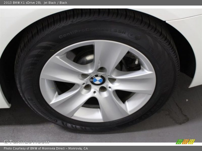 Jet Black / Black 2013 BMW X1 sDrive 28i