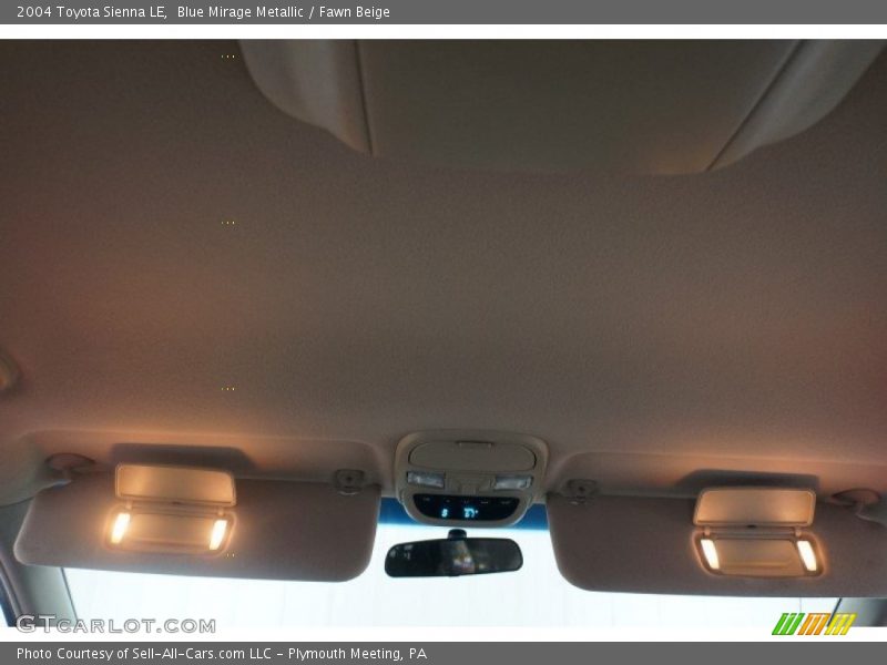 Blue Mirage Metallic / Fawn Beige 2004 Toyota Sienna LE