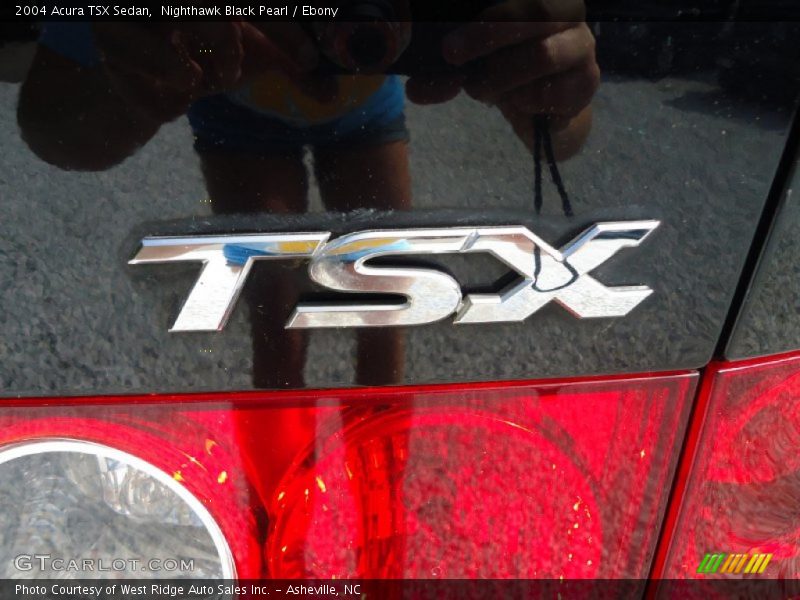 Nighthawk Black Pearl / Ebony 2004 Acura TSX Sedan