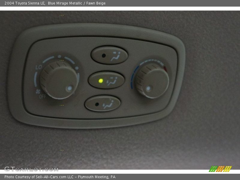 Blue Mirage Metallic / Fawn Beige 2004 Toyota Sienna LE