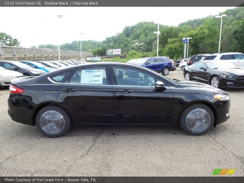 Shadow Black / Charcoal Black 2016 Ford Fusion SE