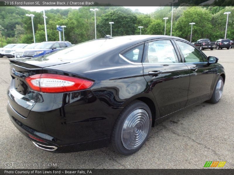 Shadow Black / Charcoal Black 2016 Ford Fusion SE