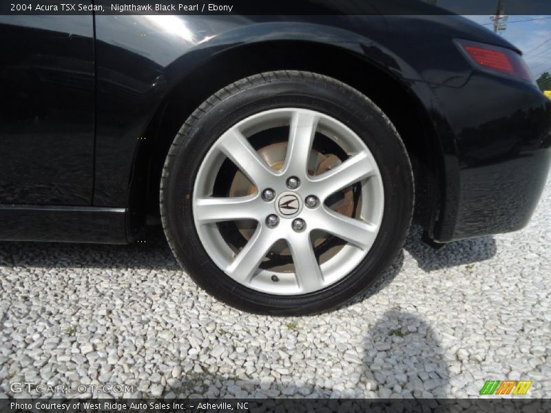Nighthawk Black Pearl / Ebony 2004 Acura TSX Sedan
