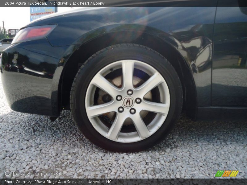 Nighthawk Black Pearl / Ebony 2004 Acura TSX Sedan