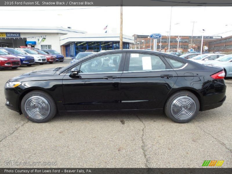 Shadow Black / Charcoal Black 2016 Ford Fusion SE