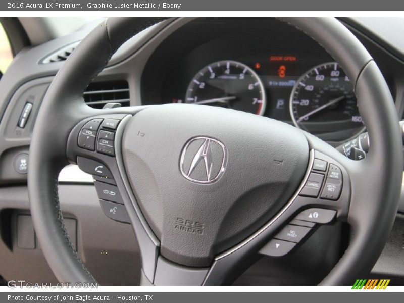 Graphite Luster Metallic / Ebony 2016 Acura ILX Premium