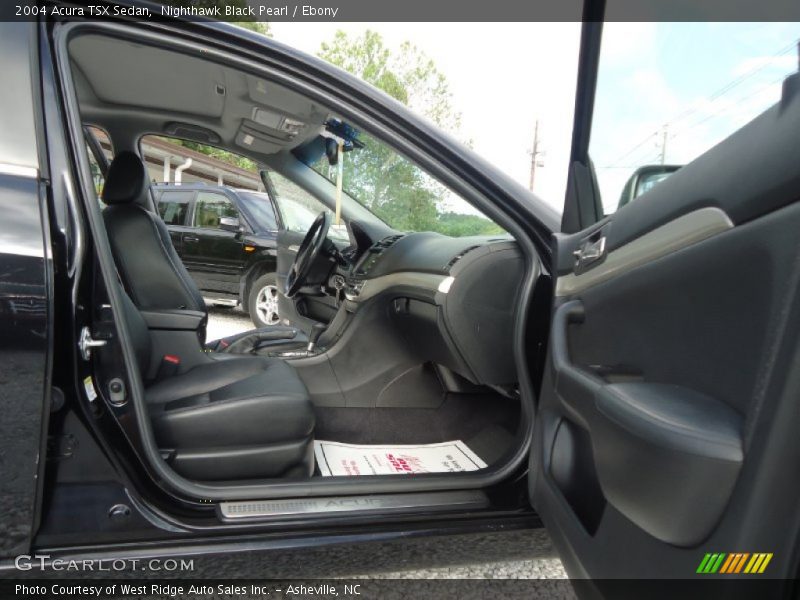 Nighthawk Black Pearl / Ebony 2004 Acura TSX Sedan