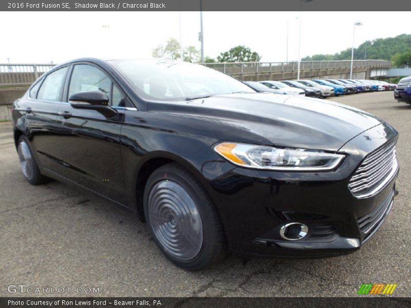 Shadow Black / Charcoal Black 2016 Ford Fusion SE