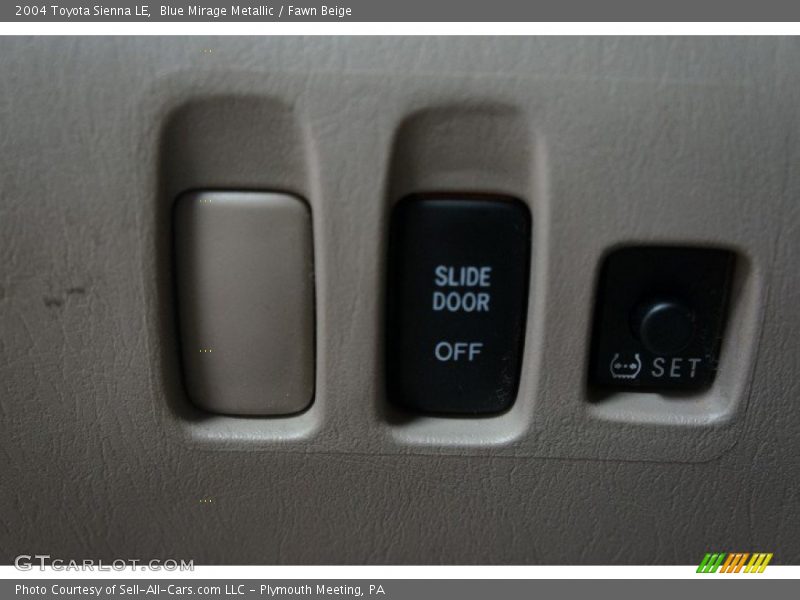 Blue Mirage Metallic / Fawn Beige 2004 Toyota Sienna LE