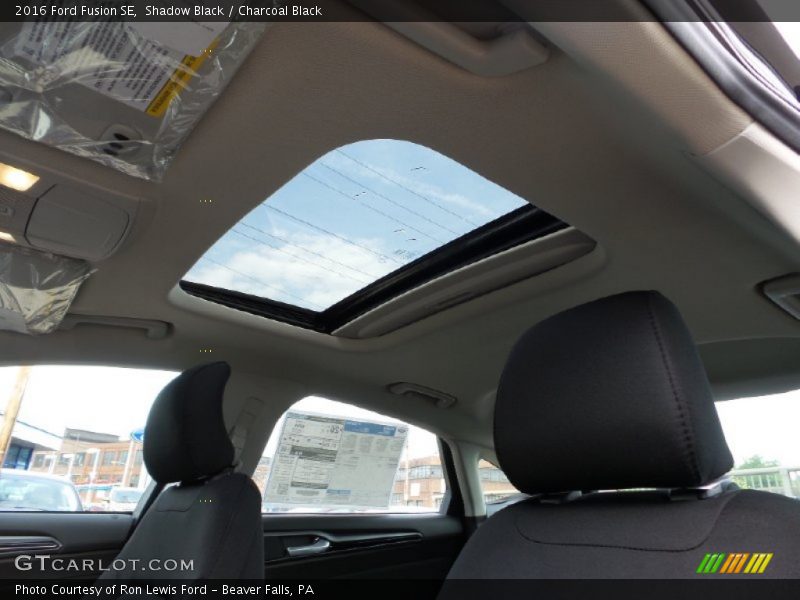 Shadow Black / Charcoal Black 2016 Ford Fusion SE