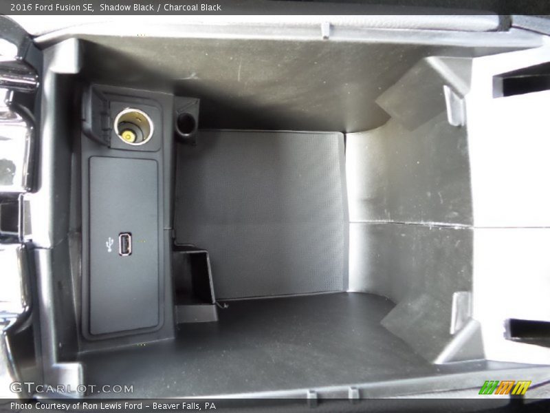 Shadow Black / Charcoal Black 2016 Ford Fusion SE