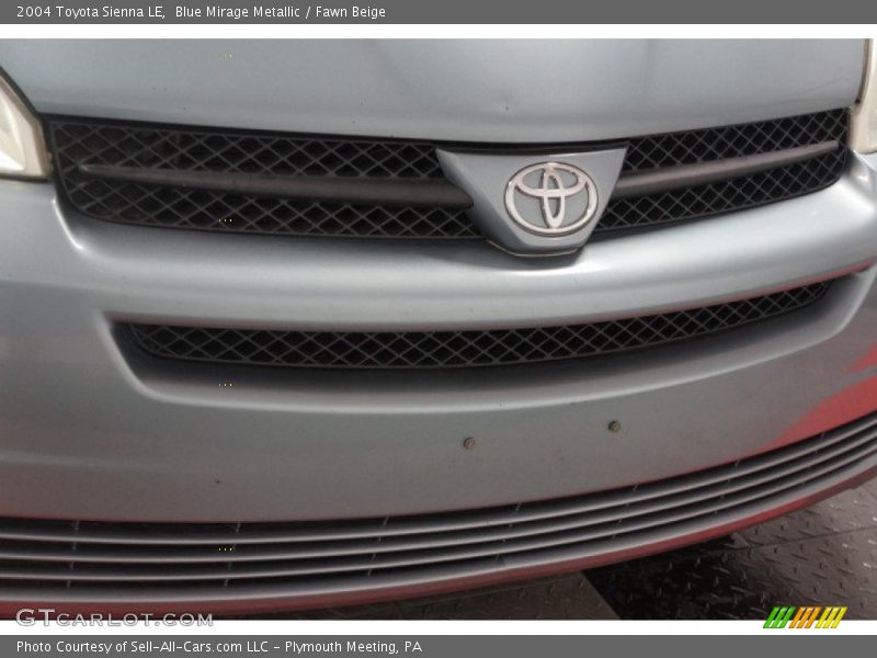 Blue Mirage Metallic / Fawn Beige 2004 Toyota Sienna LE