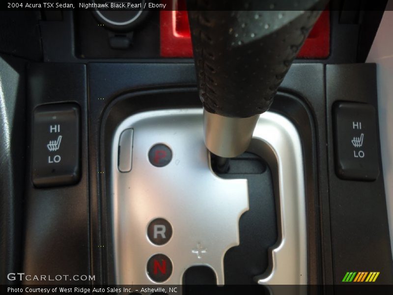Nighthawk Black Pearl / Ebony 2004 Acura TSX Sedan