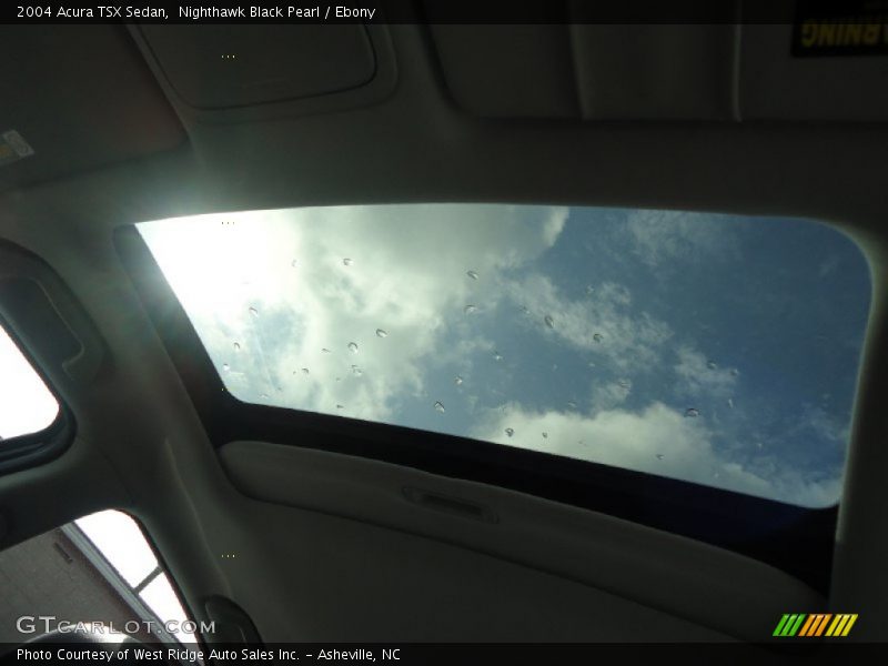 Nighthawk Black Pearl / Ebony 2004 Acura TSX Sedan