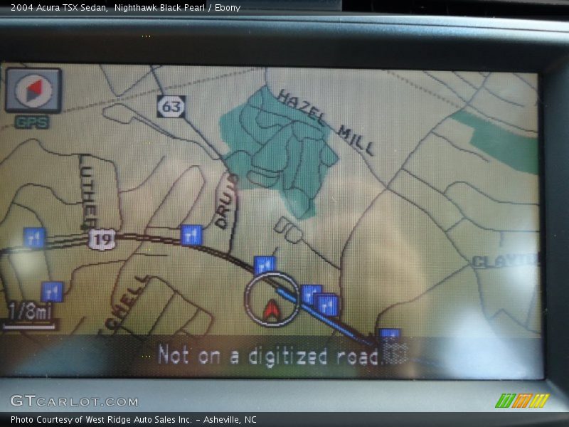 Nighthawk Black Pearl / Ebony 2004 Acura TSX Sedan
