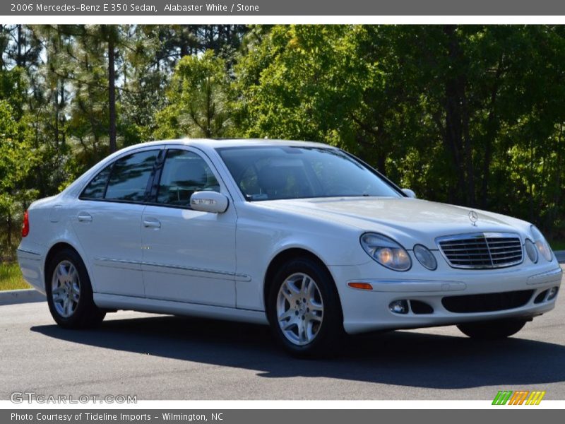 Alabaster White / Stone 2006 Mercedes-Benz E 350 Sedan