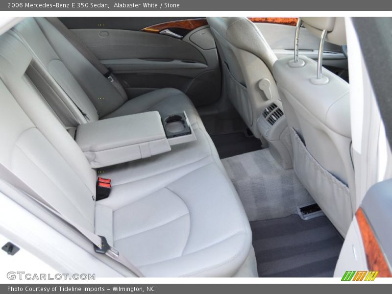 Alabaster White / Stone 2006 Mercedes-Benz E 350 Sedan